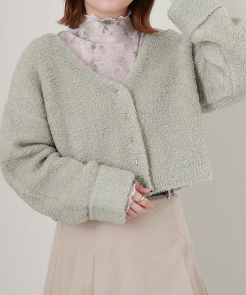 archives(アルシーヴ)の「プリントチュールTOPS(Tシャツ/カットソー・レディース・ブラウン/オレンジ/グリーン・MEDIUM)」の3枚目の写真