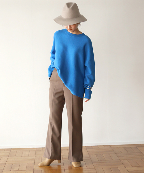 SLOBE IENA（スローブイエナ）の「【Benelli Montacone/ベネリモンタコーネ】SIMPLE ハット（ハット・レディース・チャコールグレー/ベージュ・FREE）」の9枚目の写真