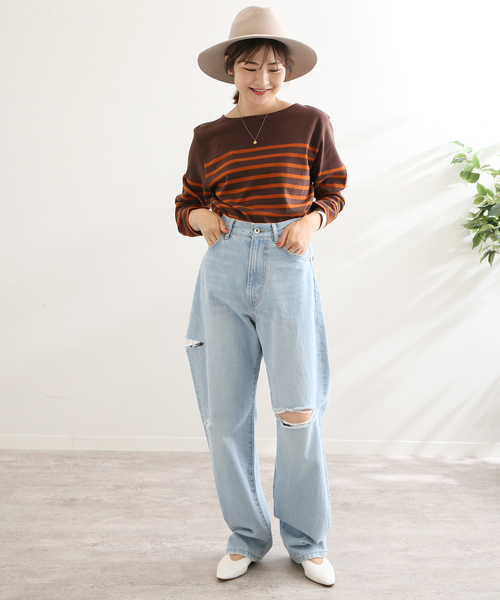 SLOBE IENA（スローブイエナ）の「【Benelli Montacone/ベネリモンタコーネ】SIMPLE ハット（ハット・レディース・チャコールグレー/ベージュ・FREE）」の16枚目の写真