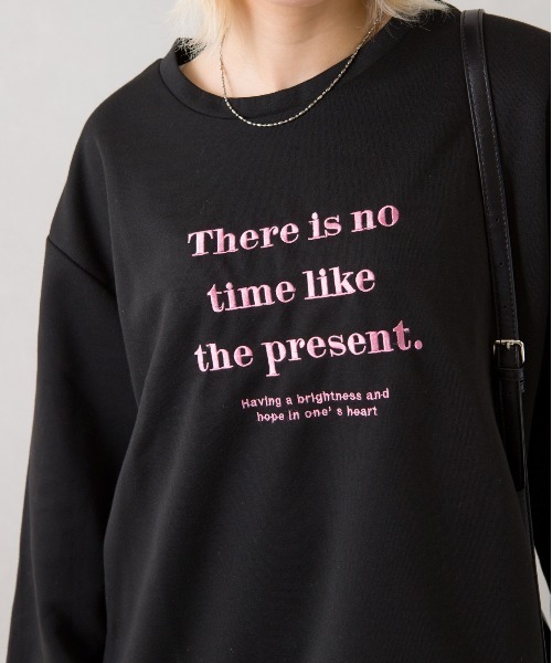 SpRay(スプレイ)の「刺繍ロゴスウェット(スウェット・レディース・ダークグリーン/ブラウン/ブルー/オートミール/スミクロ・FREE)」の20枚目の写真