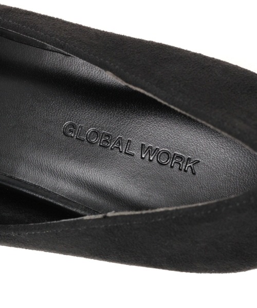 GLOBAL WORK（グローバルワーク）の「らくッションパンプス/MATINEE　LINE/157696（パンプス・レディース・ブラック/ライトベージュ・MEDIUM/LARGE）」の9枚目の写真