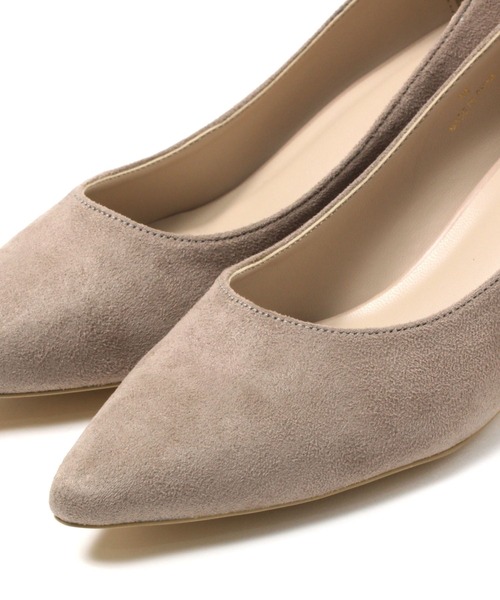 GLOBAL WORK（グローバルワーク）の「らくッションパンプス/MATINEE　LINE/157696（パンプス・レディース・ブラック/ライトベージュ・MEDIUM/LARGE）」の10枚目の写真
