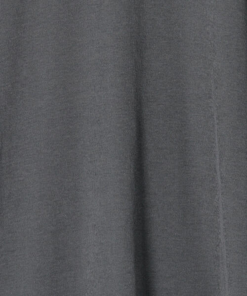 EDITION（エディション）の「TWISTING HIGH NECK コットン フライスハイネックプルオーバー（Tシャツ/カットソー・レディース・ダークブルー/ブラック/ホワイト・FREE）」の14枚目の写真