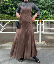 キュプラフレアキャミワンピース