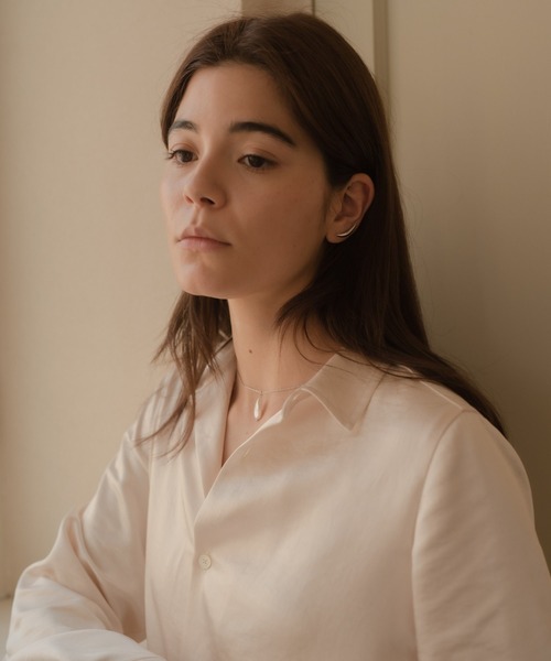 novice（ノーヴィス）の「【novice】Crescent Moon Studs Pierce（ピアス（両耳用）・レディース・ゴールド/シルバー・FREE）」の5枚目の写真