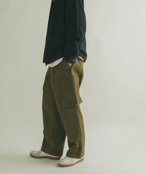 FORK&SPOON（フォークアンドスプーン）の「FORK&SPOON　カーゴパンツ（カーゴパンツ・メンズ・ネイビー/カーキ・4/5）」の20枚目の写真