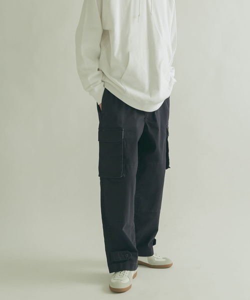 FORK&SPOON（フォークアンドスプーン）の「FORK&SPOON　カーゴパンツ（カーゴパンツ・メンズ・ネイビー/カーキ・4/5）」の10枚目の写真