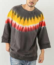 CAL O LINE | 【CAL O LINE/キャルオーライン】TIE DYE CUT-OFF SWEAT(スウェット)