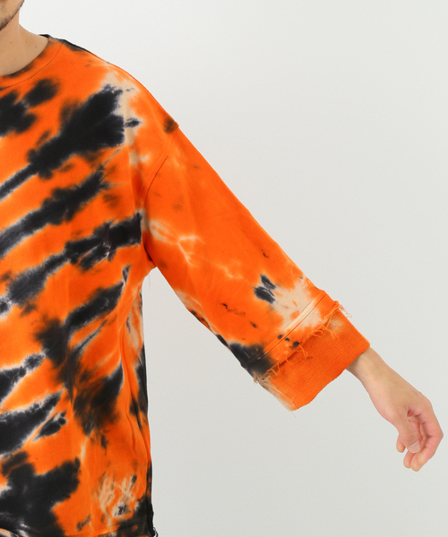 CAL O LINE（キャルオーライン）の「【CAL O LINE/キャルオーライン】TIE DYE CUT-OFF SWEAT（スウェット・メンズ・その他11/その他10・MEDIUM/LARGE/X-LARGE）」の10枚目の写真