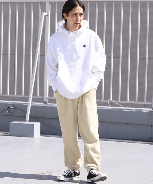 THE NORTH FACE(ザノースフェイス)の「THE NORTH FACE/ザ・ノースフェイス M SIMPLE LOGO SWEATPANT スウェットパンツ(スウェットパンツ・メンズ・ベージュ/ブラック・XL/L/M)」の12枚目の写真