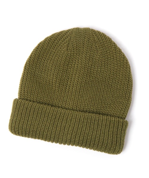 LAKOLE（ラコレ）の「アクリル畦ワッチ / 127072（ニットキャップ/ビーニー・メンズ・ブラック/ベージュ/イエロー/カーキ/ブルー・9）」の18枚目の写真