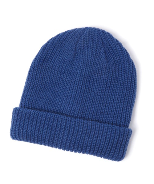 LAKOLE（ラコレ）の「アクリル畦ワッチ / 127072（ニットキャップ/ビーニー・メンズ・ブラック/ベージュ/イエロー/カーキ/ブルー・9）」の6枚目の写真