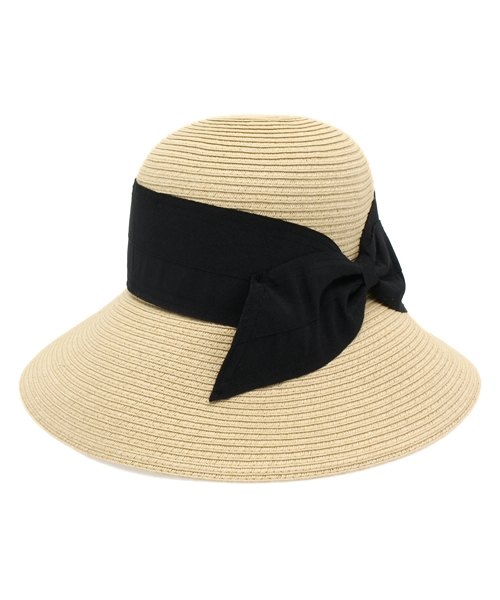 DISCOAT（ディスコート）の「【Discoat】ワイドブリムHAT（ハット・レディース・ベージュ/ブラウン/ホワイト/カーキ・ﾌﾘ-）」の8枚目の写真