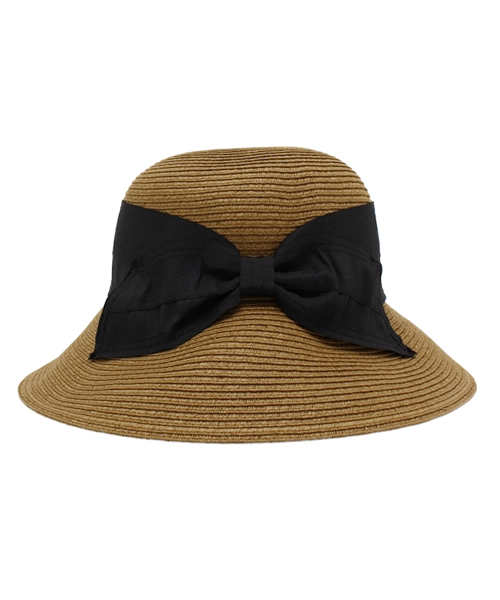 DISCOAT（ディスコート）の「【Discoat】ワイドブリムHAT（ハット・レディース・ベージュ/ブラウン/ホワイト/カーキ・ﾌﾘ-）」の9枚目の写真