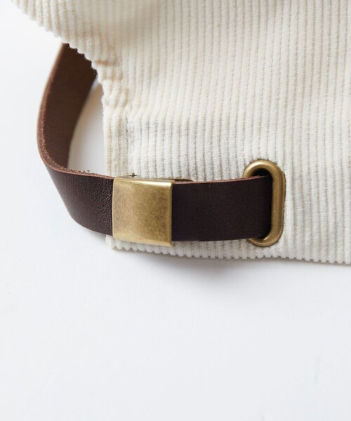 FREAK'S STORE（フリークスストア）の「HAVE A GRATEFUL DAY×FREAK’S STORE/ハブアグレイトフルデイ×フリークスストア 別注 HAVE A GRATEFUL DAY LOGO CORDUROY BASEBALL CAP/ロゴ コーデュロイ ベースボール キャップ（キャップ・メンズ・ブラック/ブラウン/ダークブラウン/グリーン/ネイビー・LARGE）」の18枚目の写真