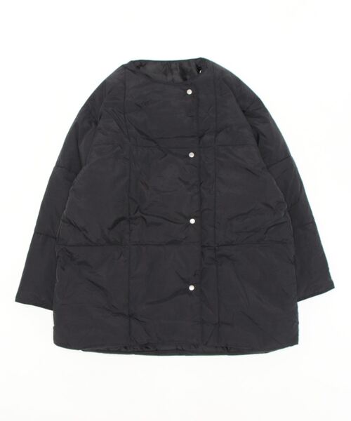 hellam（へラム）の「マフラーセット ダウンコート（ダウンジャケット/コート・レディース・ホワイト/ブラック/カーキ・FREE）」の5枚目の写真