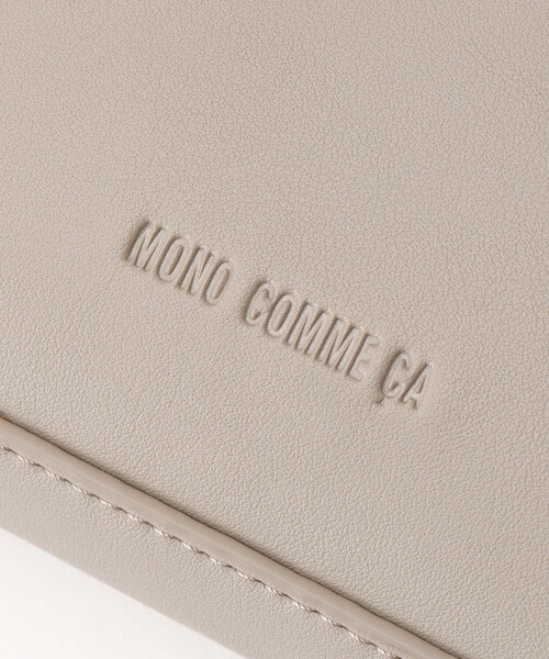 MONO COMME CA(モノコムサ)の「スクエアショルダー(ショルダーバッグ・レディース・ライトグレー/グレー/ガンメタ/ブラック・FREE)」の11枚目の写真