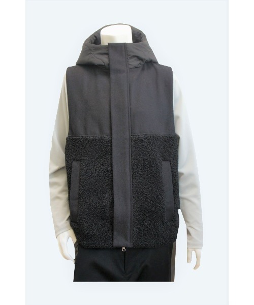 SISE（シセ）の「SISE HOODIE VEST（その他アウター・メンズ・ブラック・MEDIUM/LARGE/SMALL）」の8枚目の写真