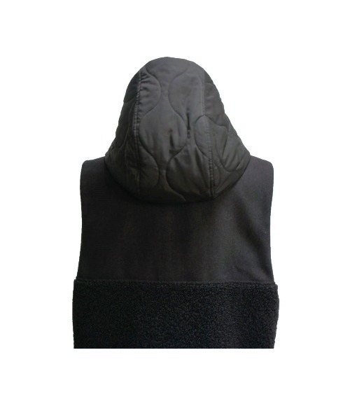 SISE（シセ）の「SISE HOODIE VEST（その他アウター・メンズ・ブラック・MEDIUM/LARGE/SMALL）」の4枚目の写真