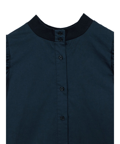 Ameri（アメリ）の「UND 2WAY RIB DOCKING PUFF TUNIC（シャツ