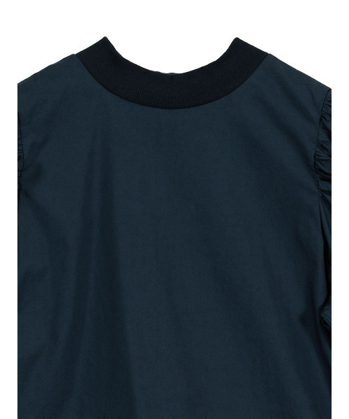 Ameri（アメリ）の「UND 2WAY RIB DOCKING PUFF TUNIC（シャツ