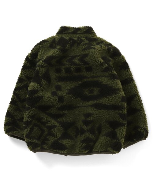 F.O.KIDS（エフオーキッズ）の「【洗濯機でお洗濯OK】柄ボアジャケット_ウォッシャブル（ダウンジャケット/コート・キッズ・ベージュ/ネイビー/カーキ・130/140/80/100/90/95/110/120）」の10枚目の写真