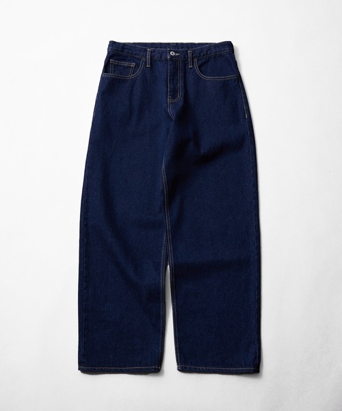 re_k by JUNRED（レクバイジュンレッド）の「re_k by JUNRED / ルーズワイドレッグデニムパンツ（デニムパンツ・メンズ・ネイビー/サックスブルー/ブルー系その他6/ブルー系その他5/ブラック/ブラック系その他2・S/M/L）」の7枚目の写真