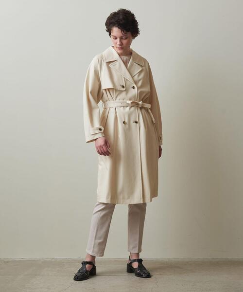 Steven Alan(スティーブンアラン)の「<Steven Alan>TRENCH COAT/トレンチコート(トレンチコート・レディース・ベージュ/オフホワイト・S/M)」の12枚目の写真