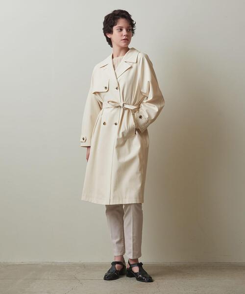 Steven Alan(スティーブンアラン)の「<Steven Alan>TRENCH COAT/トレンチコート(トレンチコート・レディース・ベージュ/オフホワイト・S/M)」の11枚目の写真