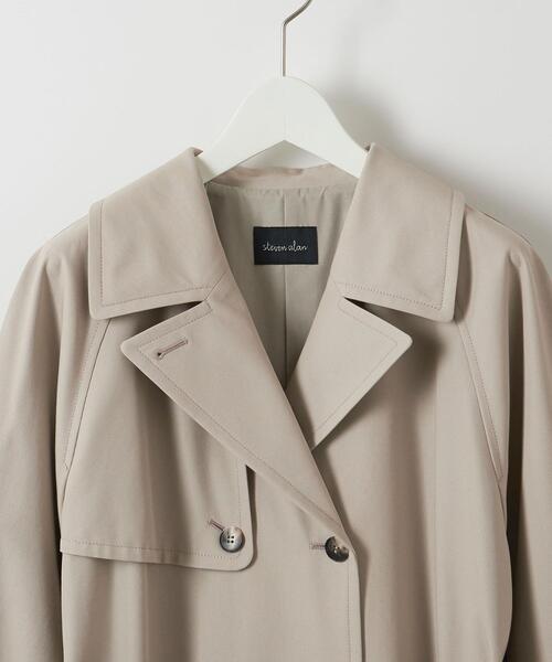 Steven Alan(スティーブンアラン)の「<Steven Alan>TRENCH COAT/トレンチコート(トレンチコート・レディース・ベージュ/オフホワイト・S/M)」の6枚目の写真