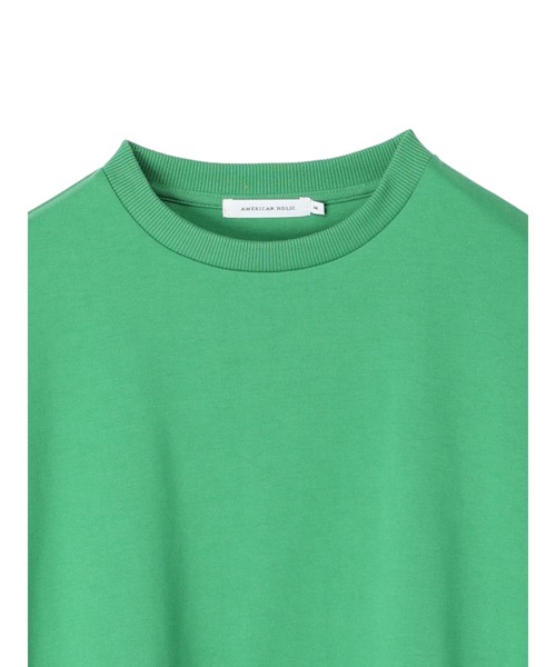 AMERICAN HOLIC（アメリカンホリック）の「サイドボタンポンチプルオーバー（スウェット・レディース・アイボリー/ブルー/グリーン/ブラック・M/L）」の12枚目の写真