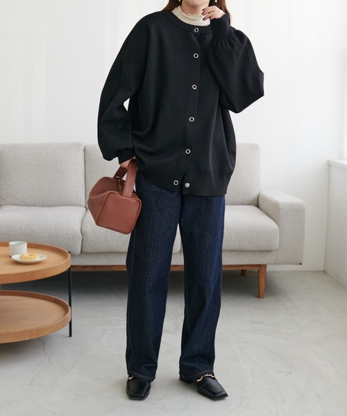 USコットンデニムストレートパンツ