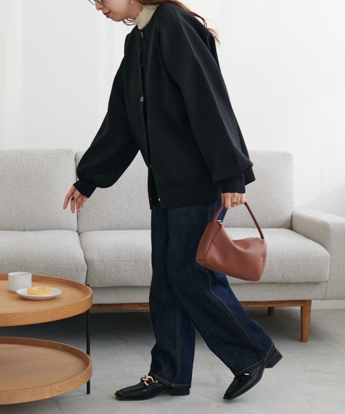 USコットンデニムストレートパンツ