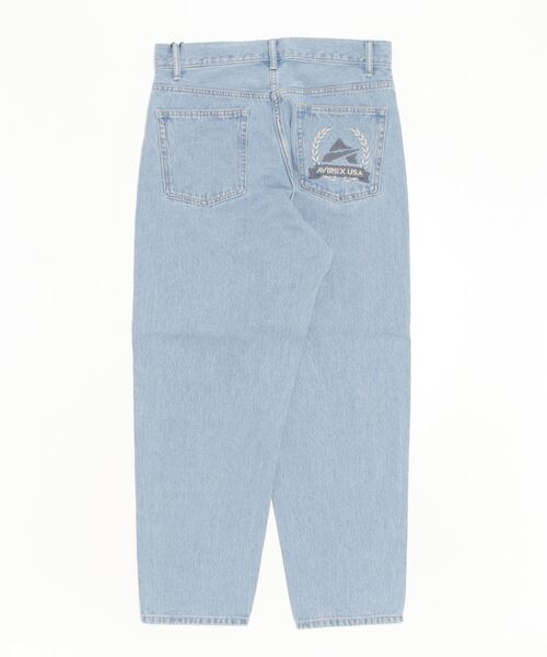 AVIREX（アヴィレックス）の「WIDE TAPERD JEANS / ワイド テーパード ジーンズ / AVIREX / アヴィレックス（デニムパンツ・メンズ・その他6/その他35・2XL/L/M/XL）」の3枚目の写真
