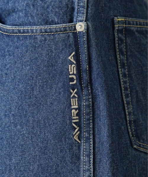 AVIREX（アヴィレックス）の「WIDE TAPERD JEANS / ワイド テーパード ジーンズ / AVIREX / アヴィレックス（デニムパンツ・メンズ・その他6/その他35・2XL/L/M/XL）」の17枚目の写真