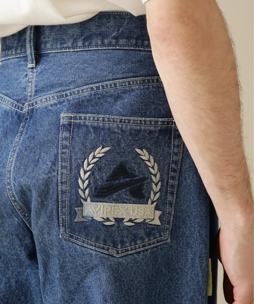 AVIREX（アヴィレックス）の「WIDE TAPERD JEANS / ワイド テーパード ジーンズ / AVIREX / アヴィレックス（デニムパンツ・メンズ・その他6/その他35・2XL/L/M/XL）」の19枚目の写真