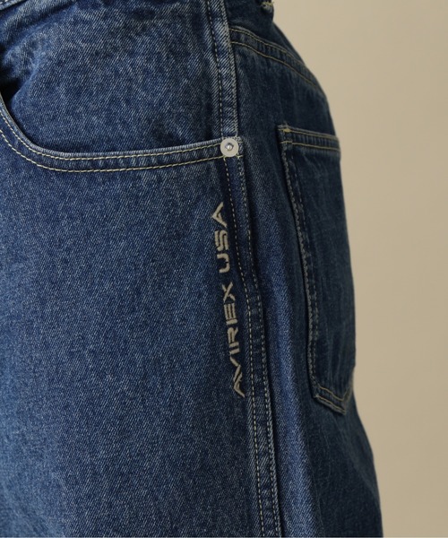 AVIREX（アヴィレックス）の「WIDE TAPERD JEANS / ワイド テーパード ジーンズ / AVIREX / アヴィレックス（デニムパンツ・メンズ・その他6/その他35・2XL/L/M/XL）」の13枚目の写真