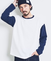ORGANIC CTN URAKE RINGER TEE:オーガニックコットン 裏毛 リンガー TEE 23SS