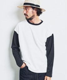 ORGANIC CTN URAKE RINGER TEE:オーガニックコットン 裏毛 リンガー TEE 23SS