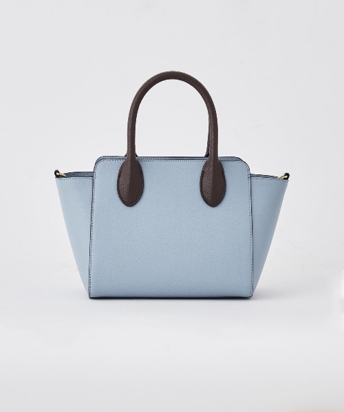 & chouette（アンドシュエット）の「シンプル バイカラーハンドバッグ 