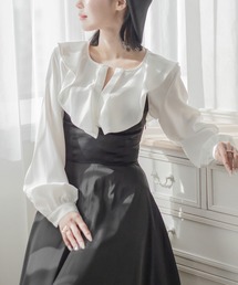 qumerry. | バックレースアップキャミワンピース(ワンピース)
