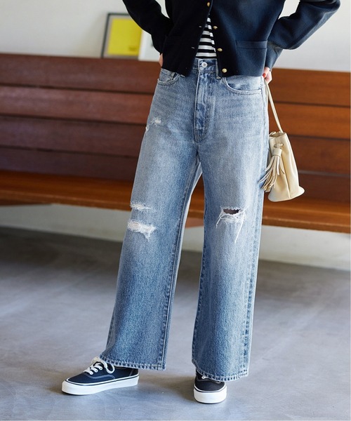 JOURNAL STANDARD(ジャーナルスタンダード)の「■《追加》12.5ozルーズデニムパンツ(デニムパンツ・レディース・ブルー系その他/サックスブルー/ネイビー・38/36)」の16枚目の写真