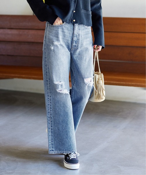 JOURNAL STANDARD(ジャーナルスタンダード)の「■《追加》12.5ozルーズデニムパンツ(デニムパンツ・レディース・ブルー系その他/サックスブルー/ネイビー・38/36)」の18枚目の写真