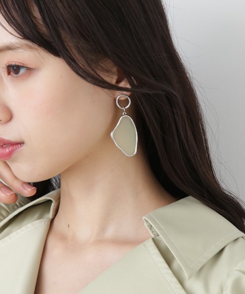 JILL by JILL STUART(ジルバイジルスチュアート)の「◇シアーカラーピアス(ピアス(両耳用)・レディース・シルバー・FREE)」の9枚目の写真