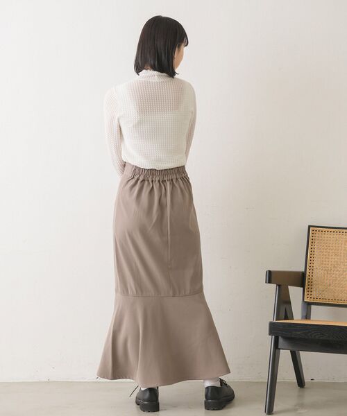 RETRO GIRL（レトロガール）の「H/WマーメイドSK（スカート・レディース・チャコールグレー/ブラック/ライトグリーン/ナチュラル・FREE）」の21枚目の写真