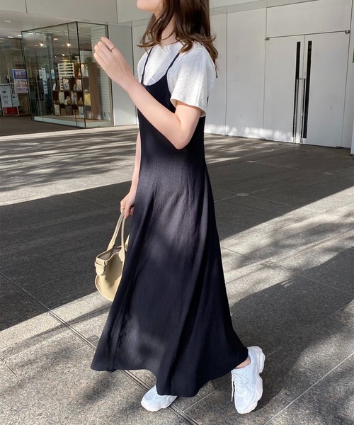 one after another NICE CLAUP（ワンアフターアナザーナイスクラップ）の「新色入荷/マルチウェイセットワンピース【WEB限定アイテム】（ワンピース・レディース・オフホワイト/ブラック系その他/ブラック/ピンク系その他/オレンジ系その他/サックスブルー系・FREE）」の19枚目の写真