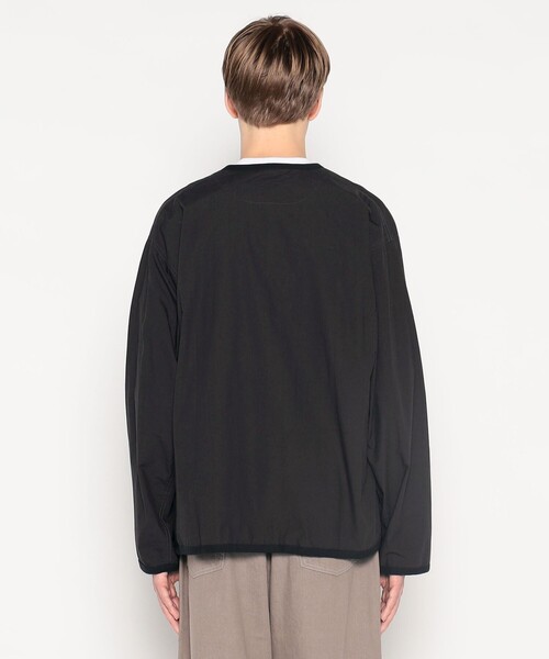 DANTON（ダントン）の「MEN'S BROAD CLOTH SHIRT CARDIGAN（ノーカラー