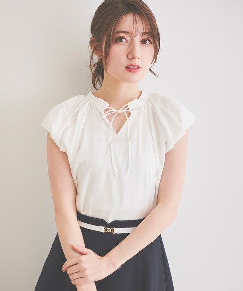 LAISSE PASSE（レッセパッセ）の「ボリュームスリーブブラウス