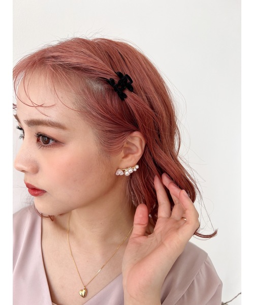 パールフラワーピアス（ピアス（両耳用））｜jumelle（ジュメロ
