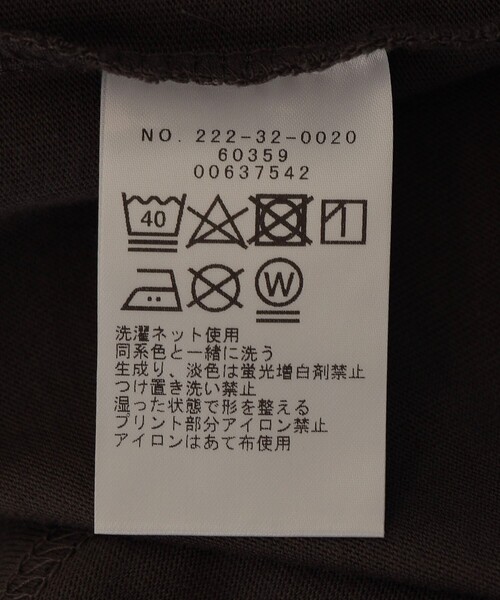 SHIPS Colors(シップス カラーズ)の「SHIPS Colors:〈洗濯機可能〉ビーチ フォト TEE(Tシャツ/カットソー・レディース・オフホワイト/ベビーピンク/ダークグレー・ONE SIZE)」の11枚目の写真